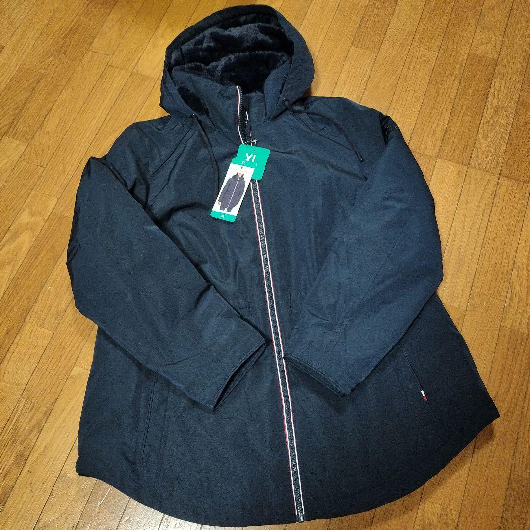 トミーヒルフィガー 裏ボア ジャケット コート ネイビー