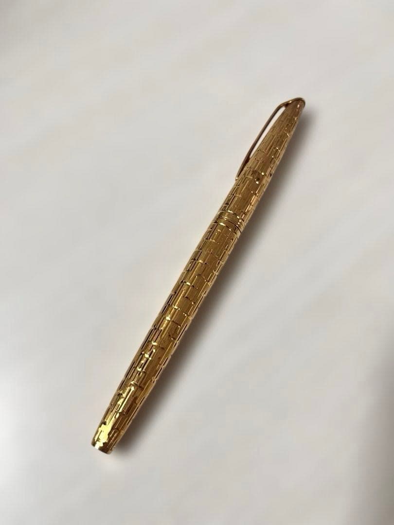 レア WATERMAN 万年筆 CF-44CR ゴールドプレート