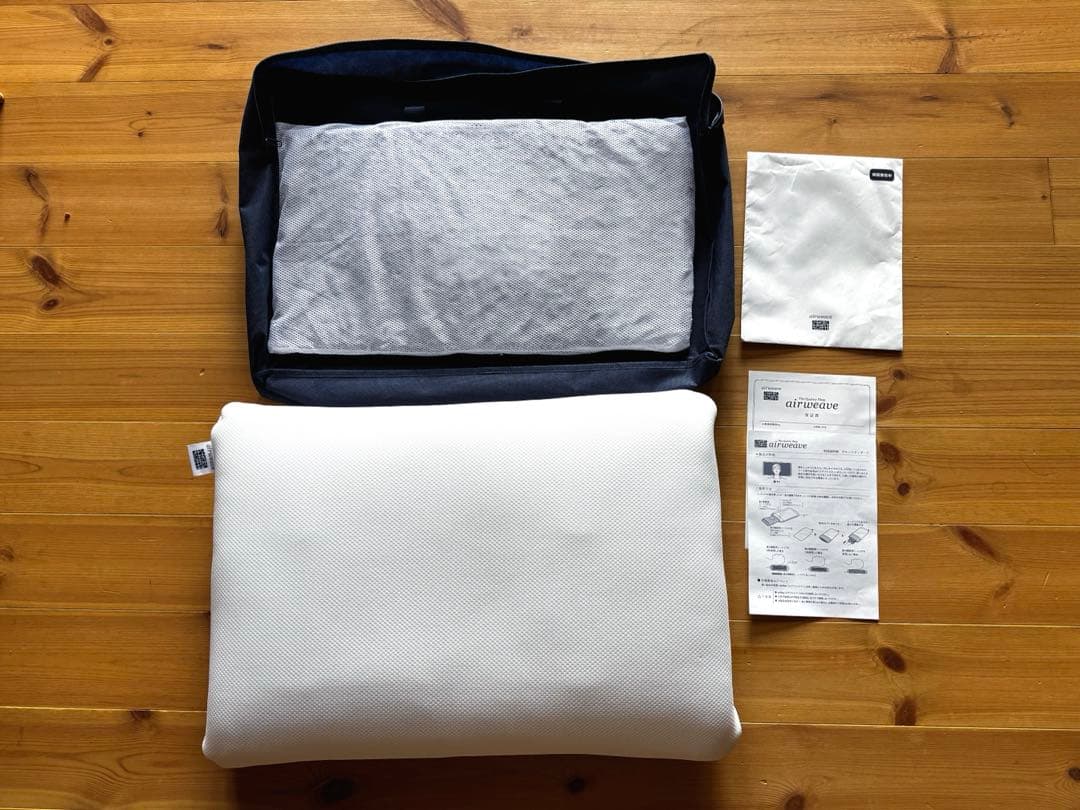 【美品】エアウィーブ　スタンダードピロー　※保証書あり