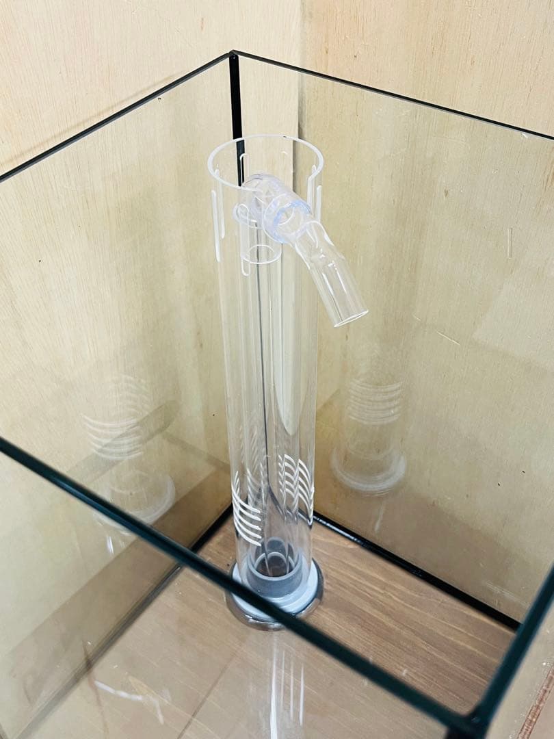 １セット限定300ｘ300ｘ400オールガラスオーバーフローセット