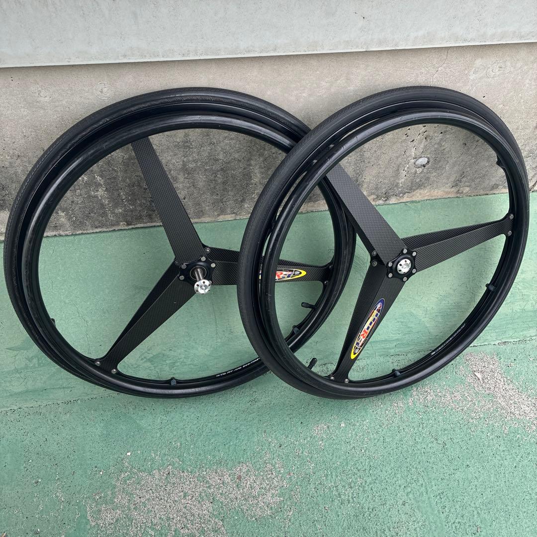 OX製　車椅子用カーボンホイール　車椅子