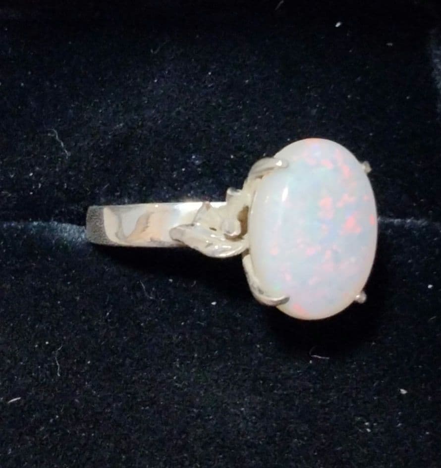デザイン オパール リング サイズ13