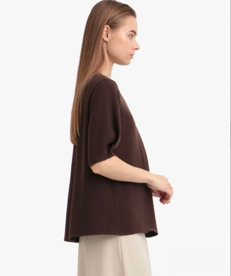 【新品タグ有】セオリーリュクスHUDSONMOBIAダークブラウン38