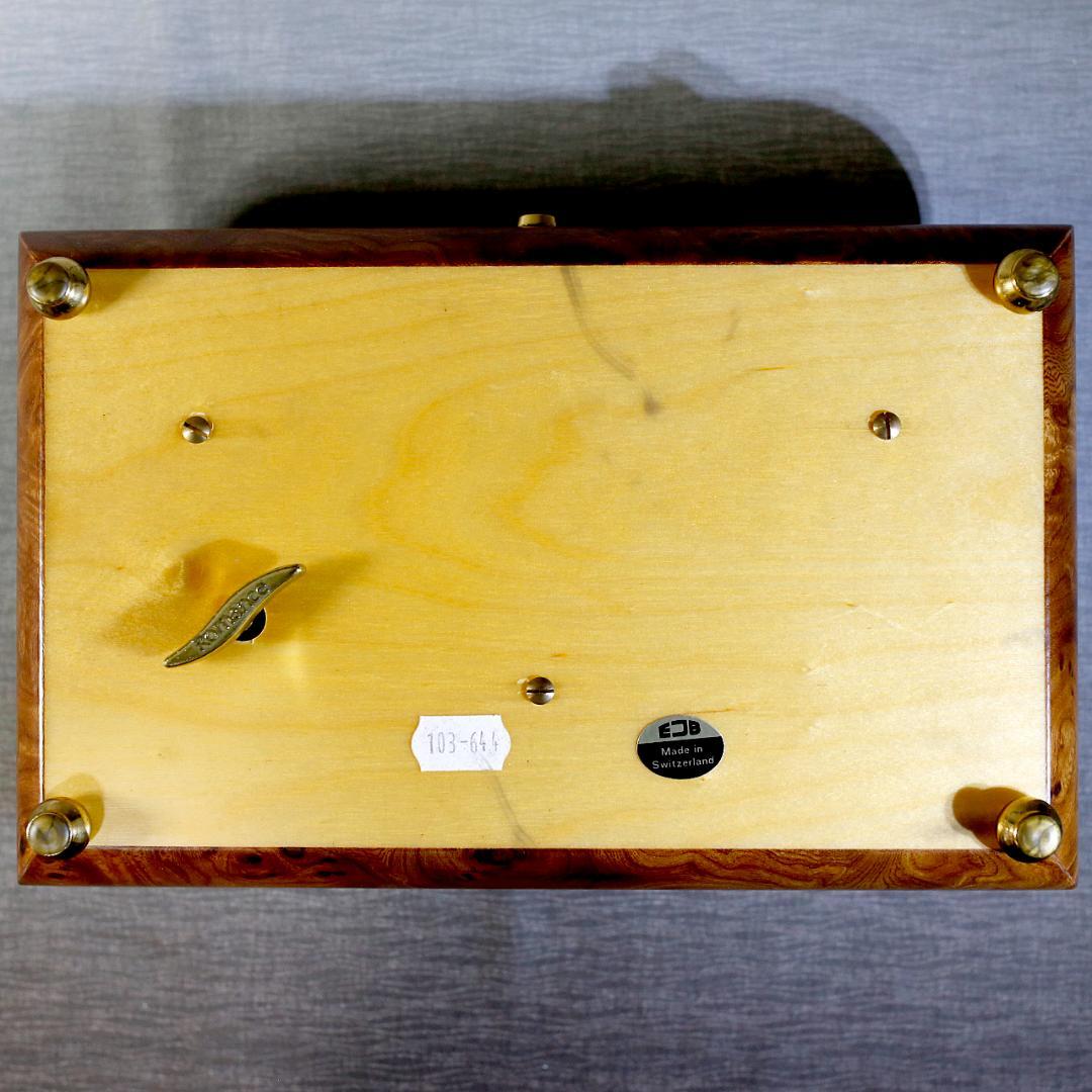 リュージュ 高級オルゴール ７２弁 チャイコフスキー ３曲