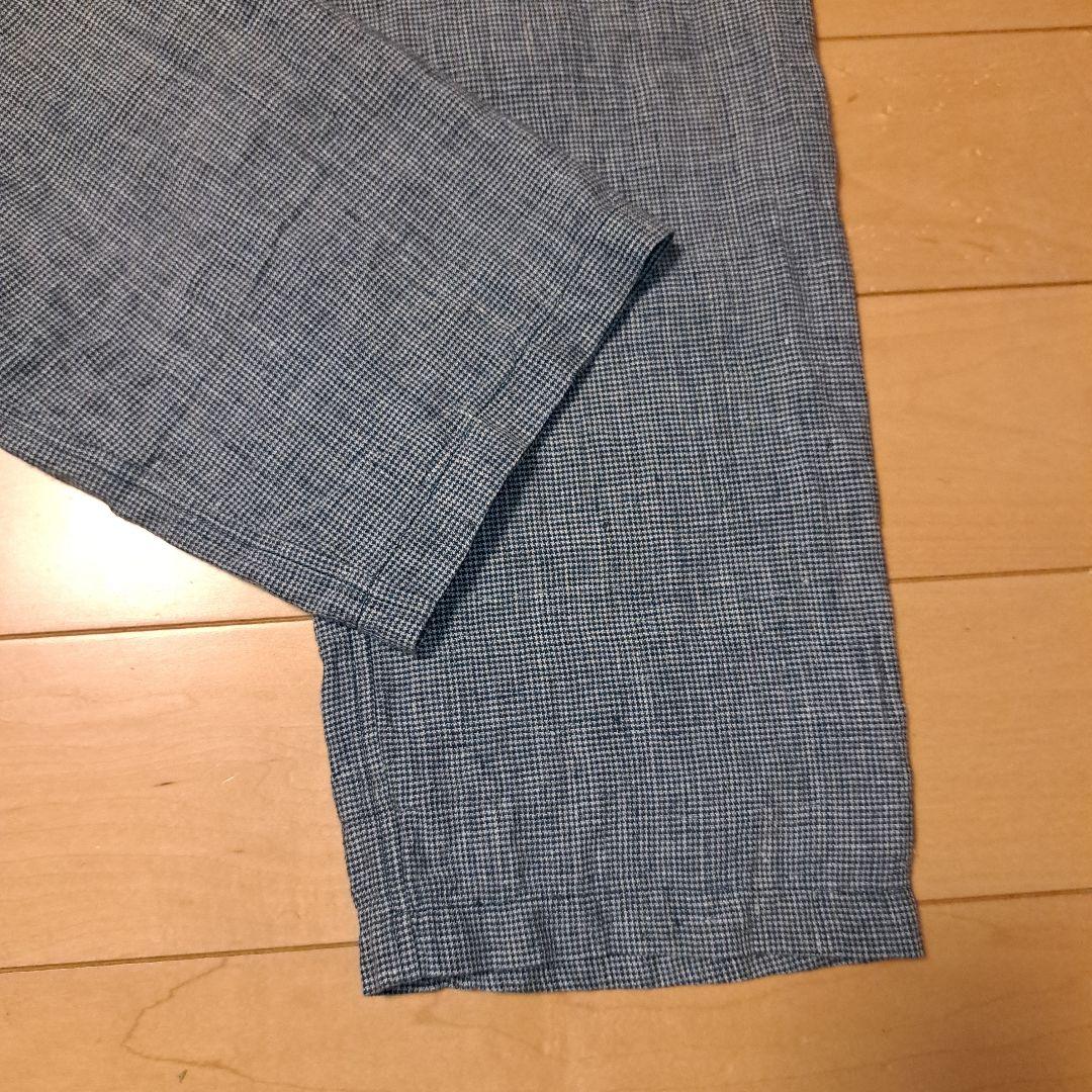 ARTS&SCIENCE チェックリネンパンツ