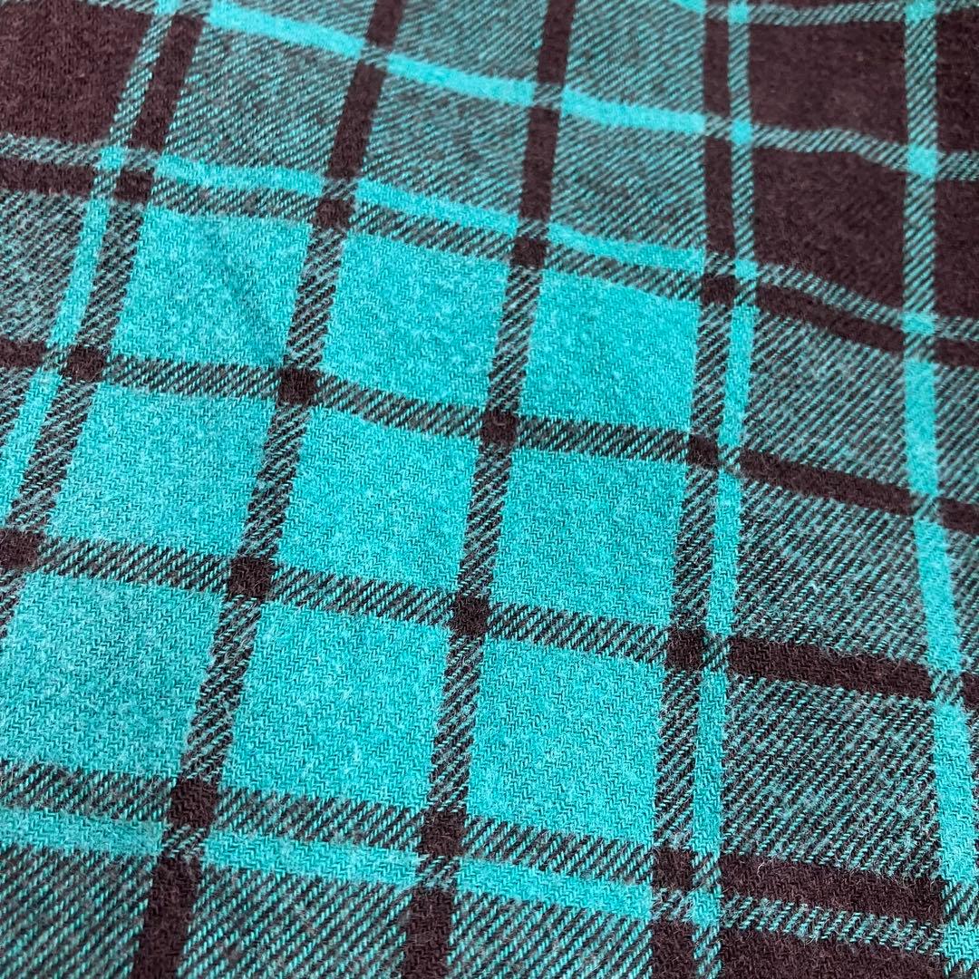 JOE MCCOY フランネルシャツ ブルー VINTAGE リアルマッコイズ