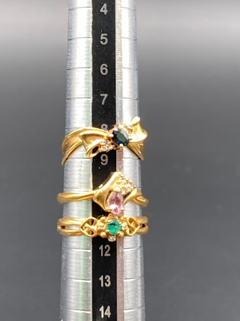 k18 リング 3点セット 約6.8g