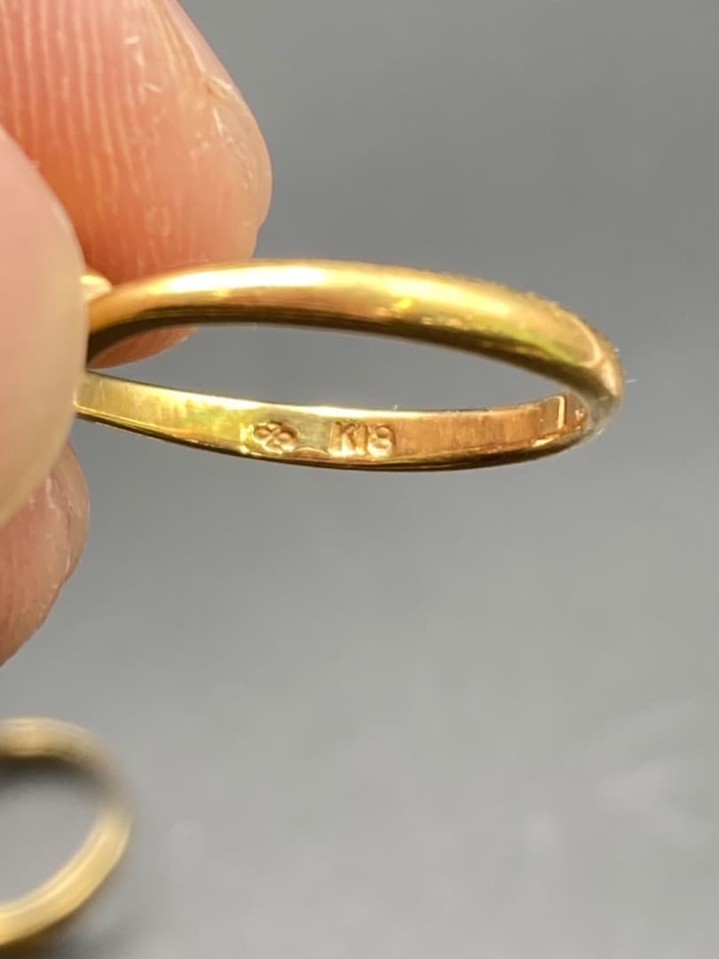 k18 リング 3点セット 約6.8g