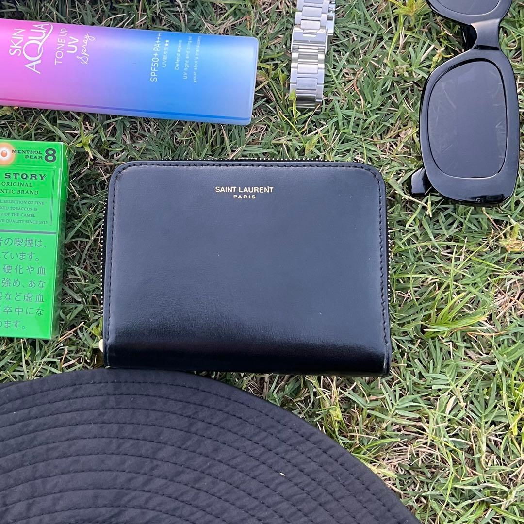 美品 サンローラン SAINT LAURENT 財布 付属品全てあり
