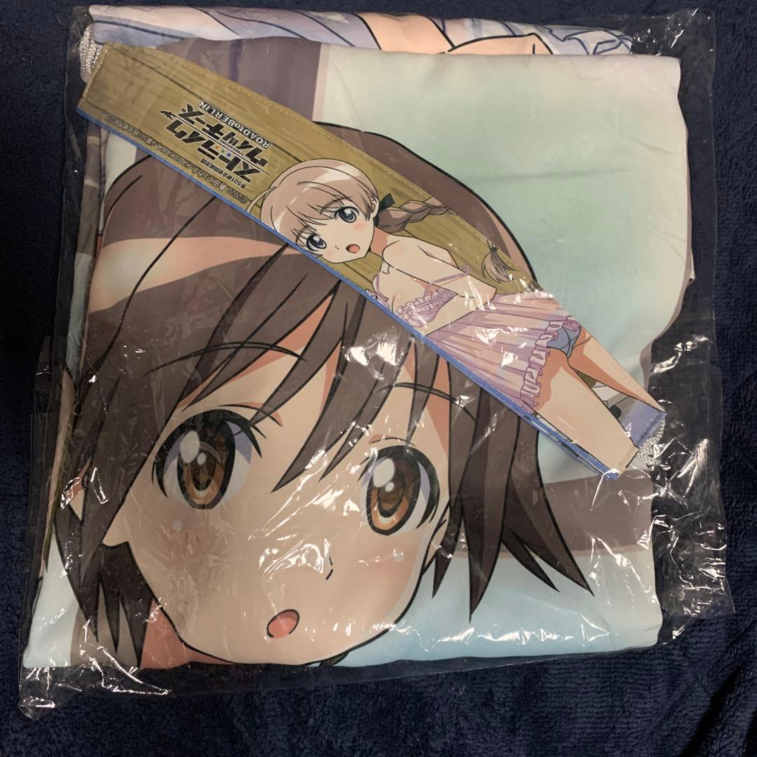 ストライクウィッチーズ 描き下ろしカーテン（宮藤芳佳＆リネット・ビショップ）