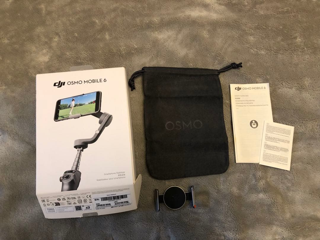 DJI Osmo Mobile 6 スマートフォンスタビライザー　スレートグレー