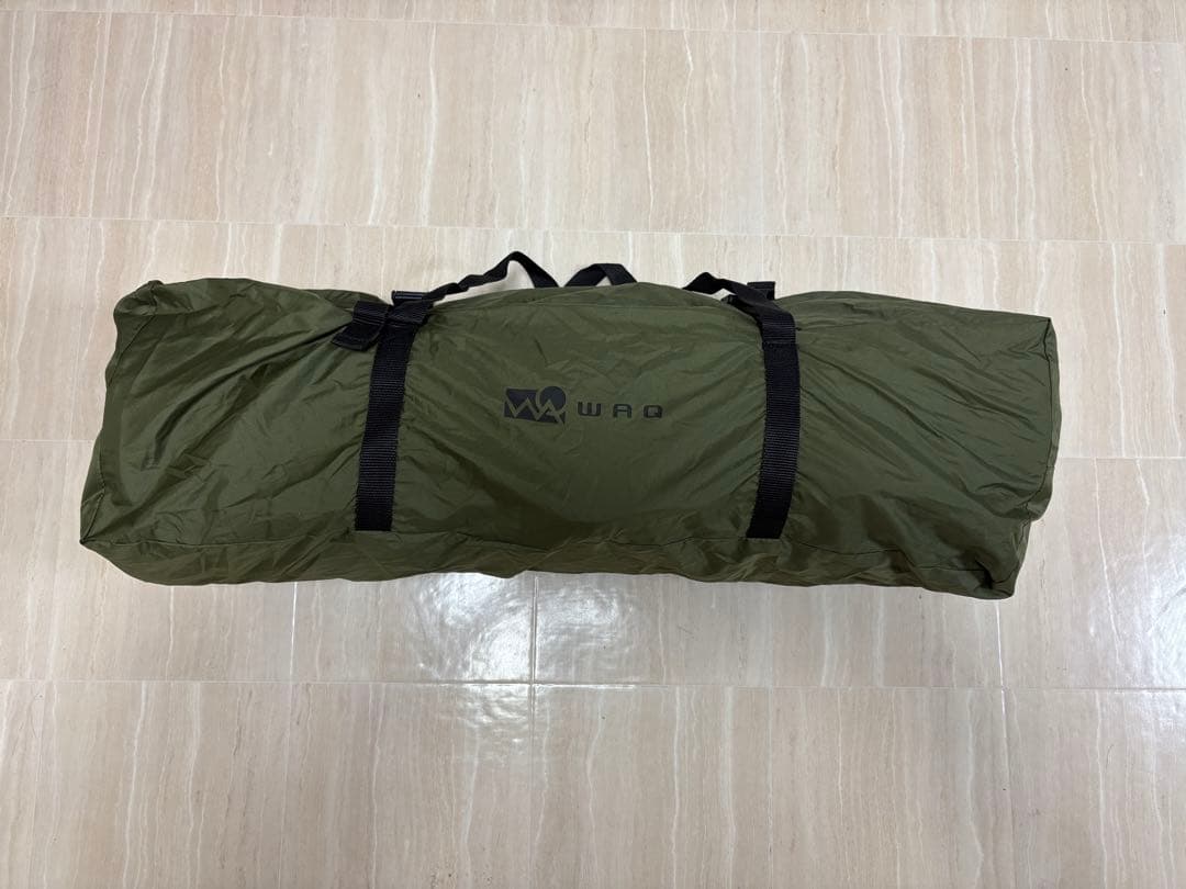 キャンプマット 10cm シングル WAQ RELAXING CAMP MAT