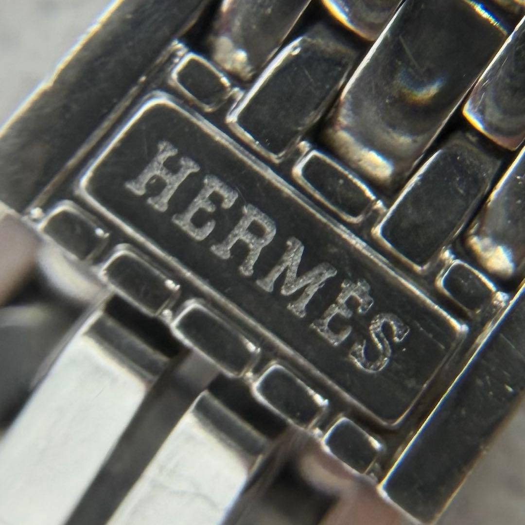 美品 HERMES エルメス セリエ 時計 腕時計 Vintage シルバー