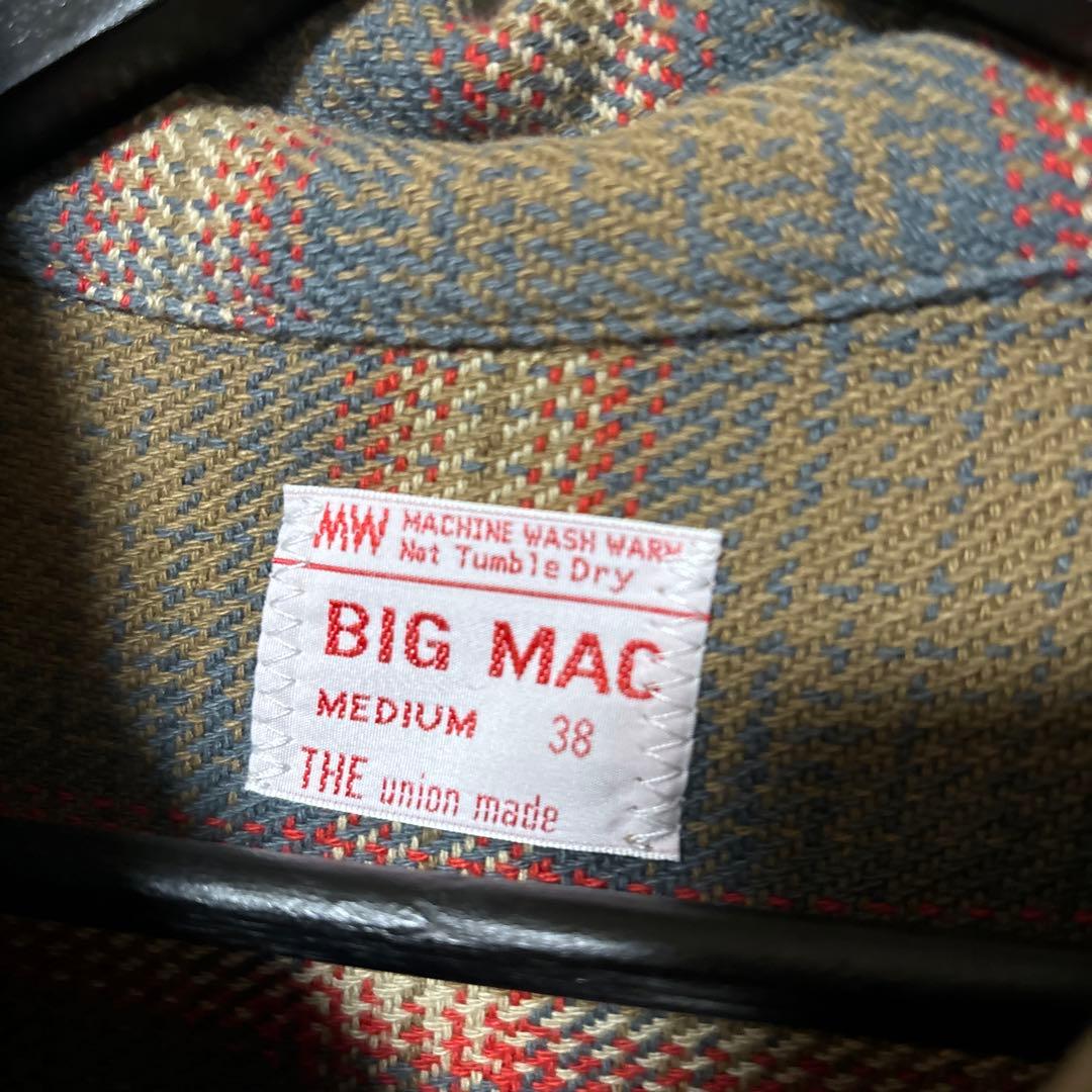 THE UNION BIG MAC チェック柄ネルシャツ M