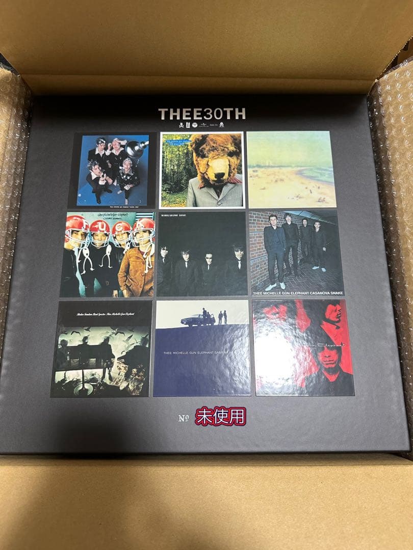 新品 未使用　非売品　THEE 30TH 500個限定 アナログ収納BOX