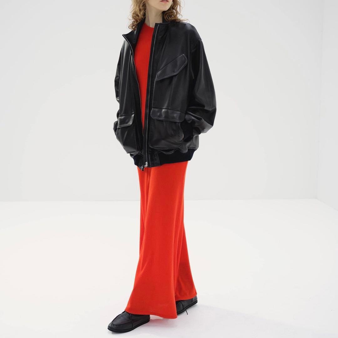 美品！AURALEE オーラリー レディース レザーブルゾン 24AW 1