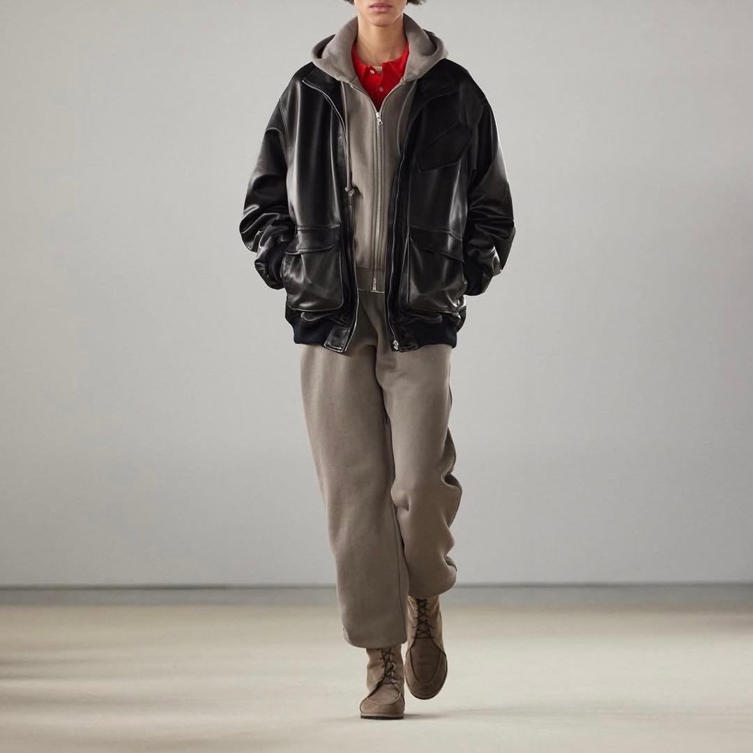 美品！AURALEE オーラリー レディース レザーブルゾン 24AW 1