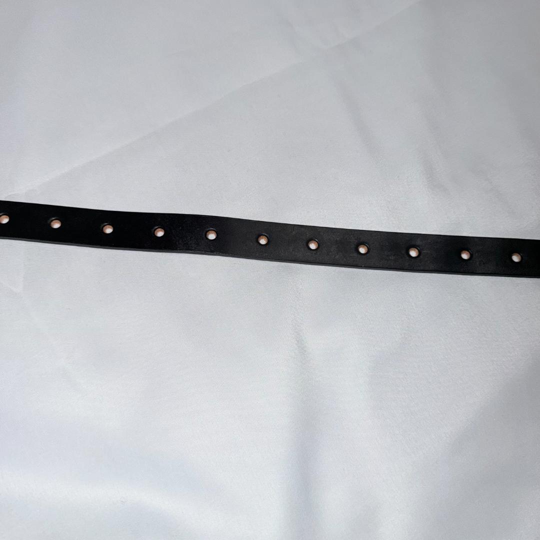 パ*ム様 コムデギャルソン コラボ　ウルフズヘッド　ナロー スタッズベルト　新品