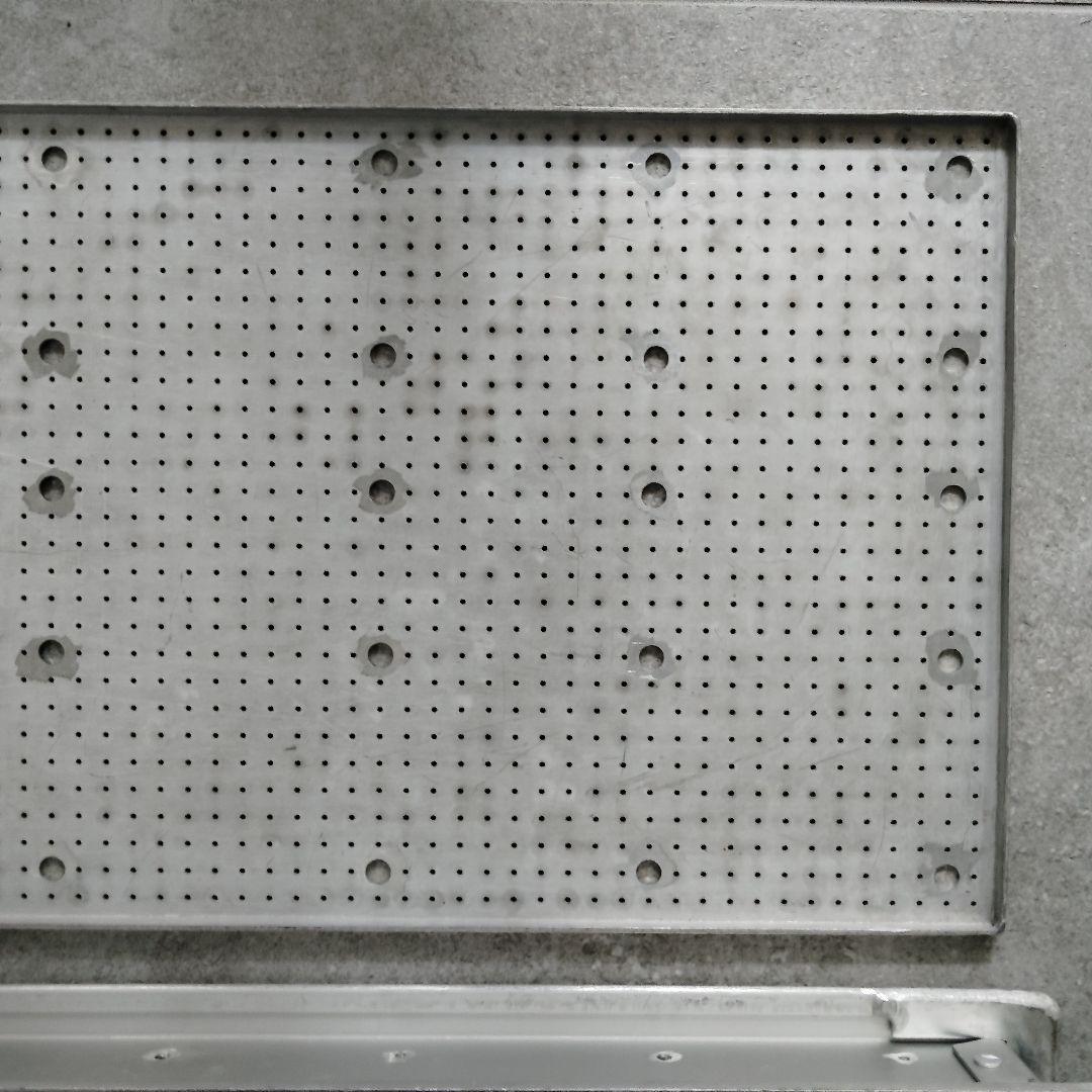 工業系　インダストリアル　アルミケース　6段セット　スタッキング　シルバー