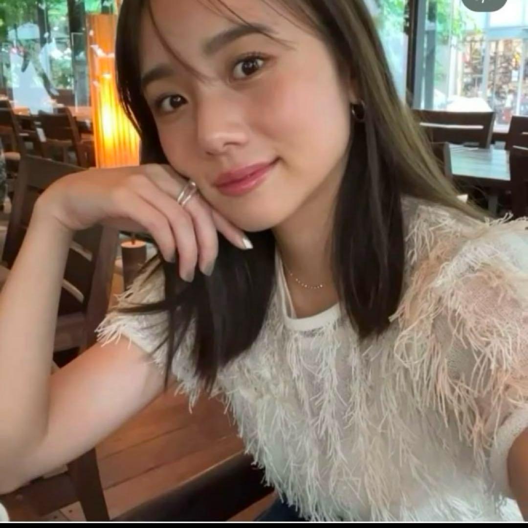 最終価格！beautiful people フリンジジャガードレイヤード