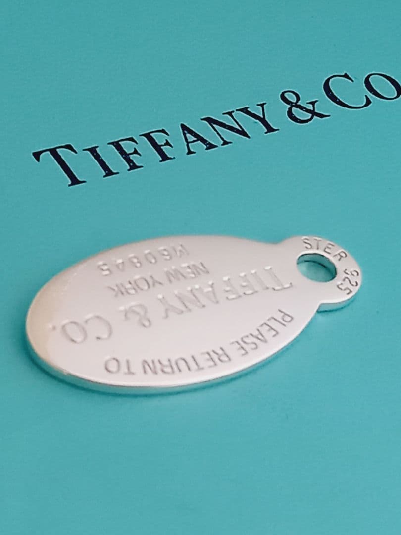 美品 TIFFANY ティファニー リターントゥ オーバルペンダント トップのみ