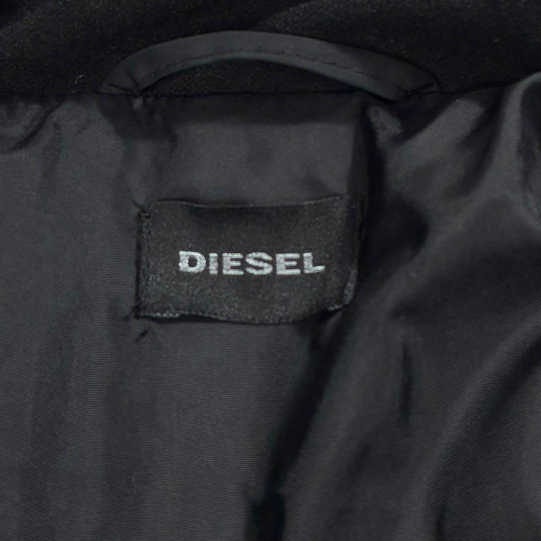 美品✨ディーゼル コットンジップアップブルゾン シングルライダース