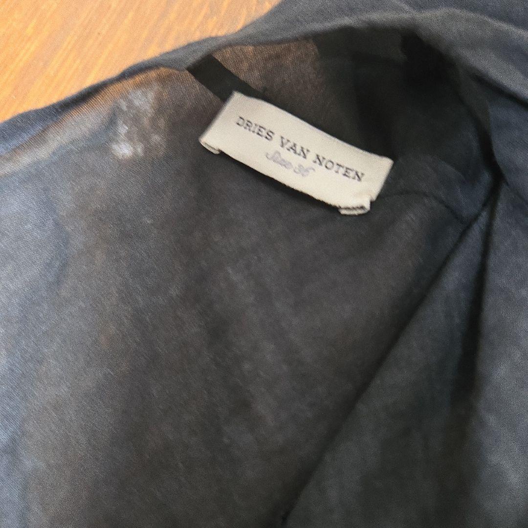 DRIES VAN NOTEN ドリスヴァンノッテン　タイ襟ブラウス