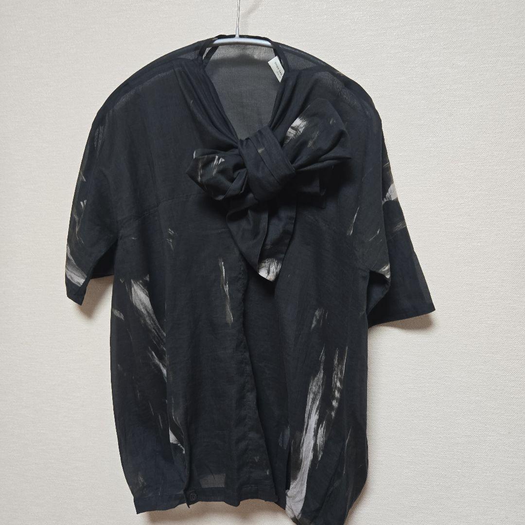 DRIES VAN NOTEN ドリスヴァンノッテン　タイ襟ブラウス