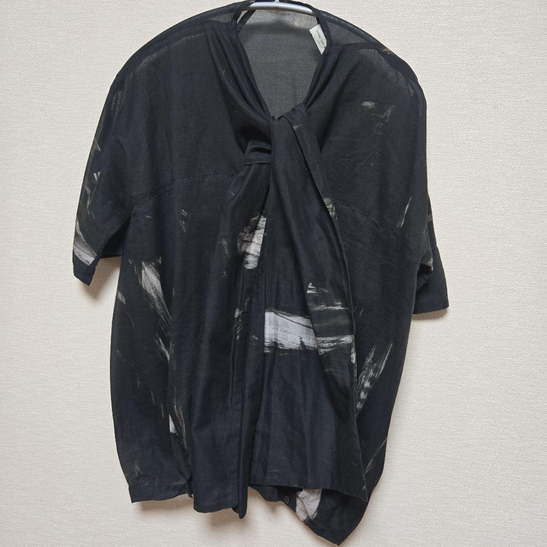 DRIES VAN NOTEN ドリスヴァンノッテン　タイ襟ブラウス