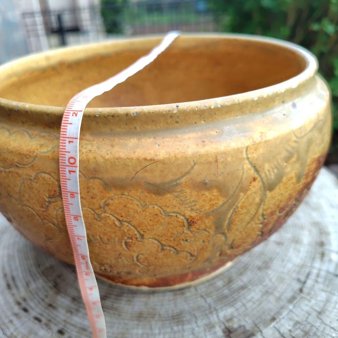 【作家物】一点物　蓋付き壺　蓋物器　菓子入れ　一点物　インテリア　飴色