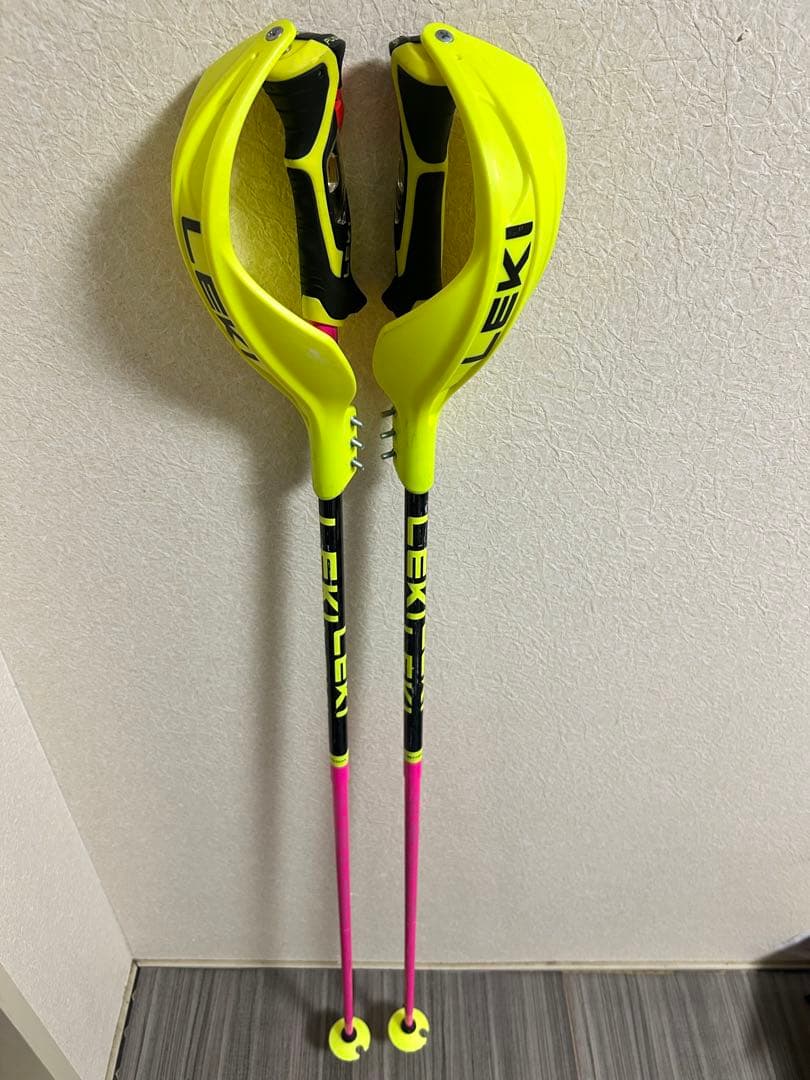 LEKI SLカーボン110cmピンク