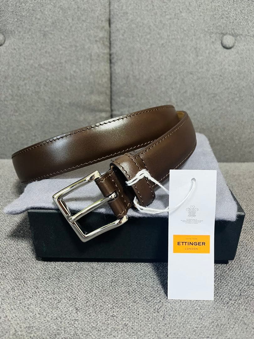 【ヨシ】エッティンガー ベルト85 ダークブラウン