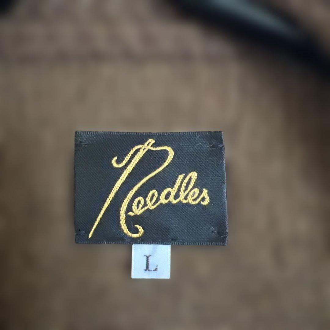 ニードルズ　モヘアカーディガン　茶色ニット　ネペンテス