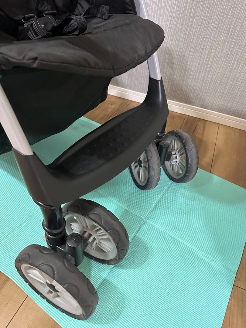 グレコ GRACO ルームフォーツー 2人乗りベビーカー 黒