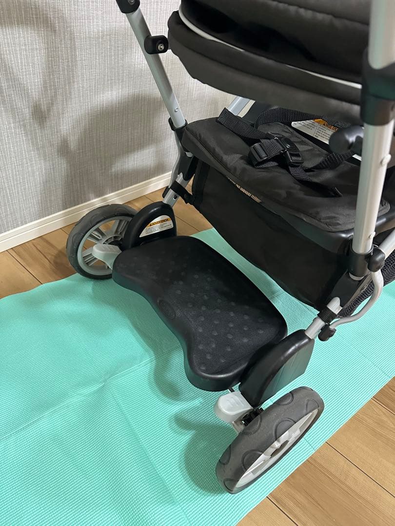 グレコ GRACO ルームフォーツー 2人乗りベビーカー 黒