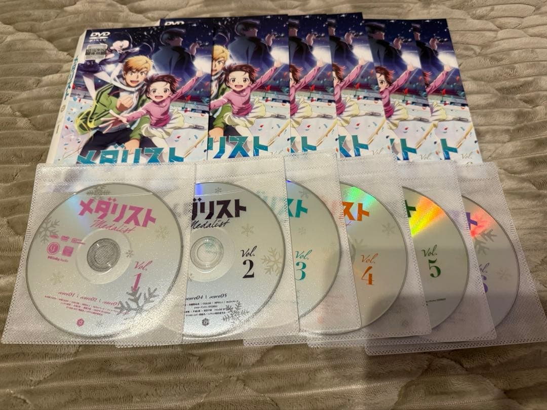 メダリスト アニメ DVD 全6巻