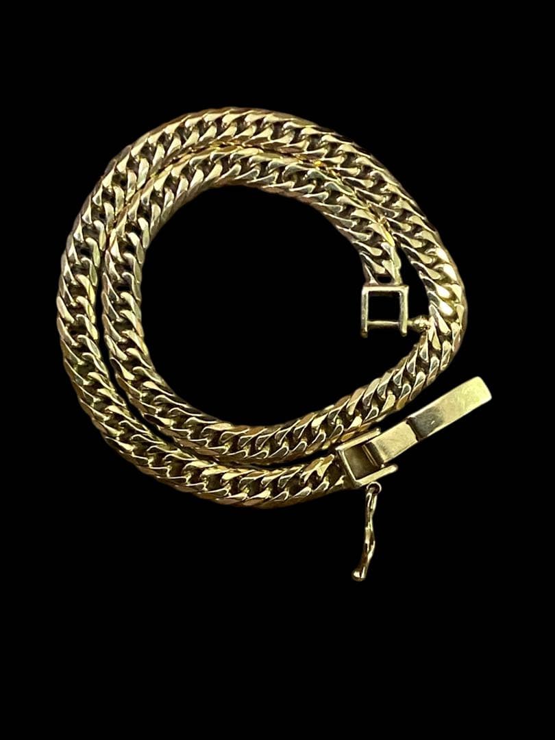 ト*ロ様 【中古】18金 喜平ブレスレット ダブル6面 10g 22cm