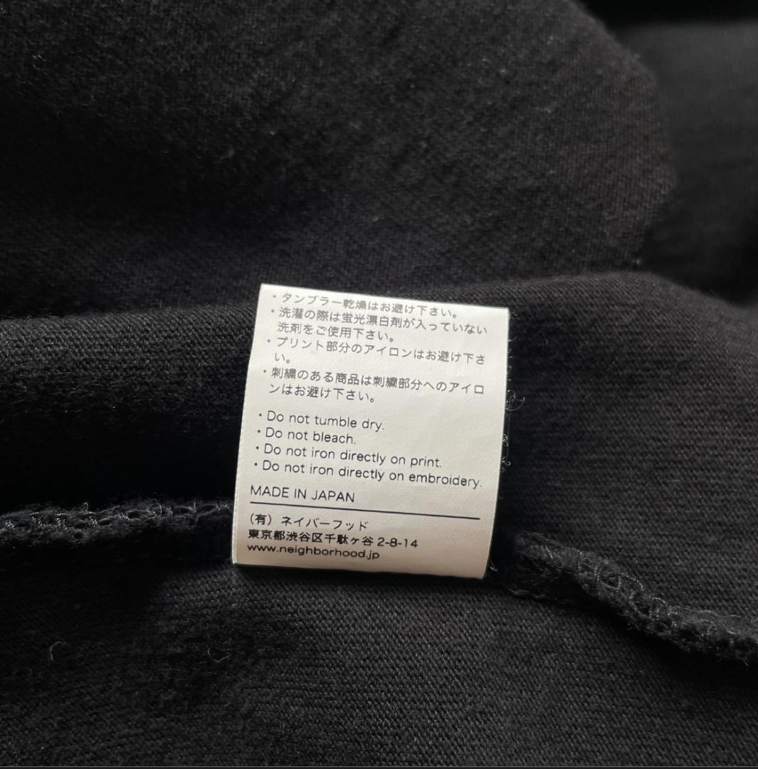 【NEIGHBORHOOD（ネイバーフッド）】W＆Sコラボ ロンT 黒 L