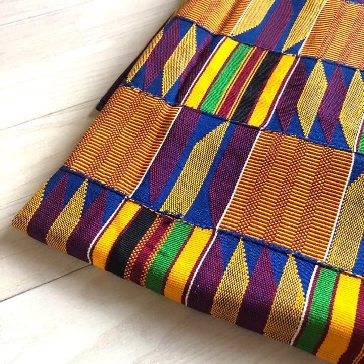 ヴィンテージ ケンテクロス　アフリカン アシャンテ族　アフリカ　ガーナ