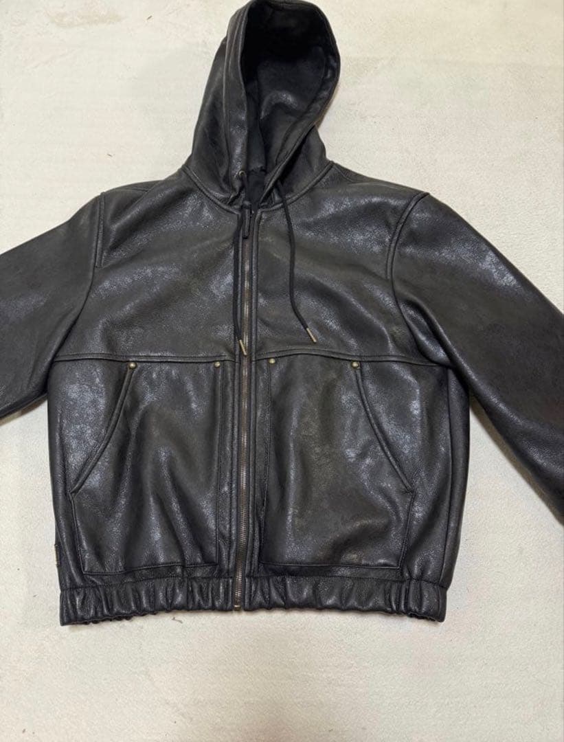 ZARAフーデッドジャケット