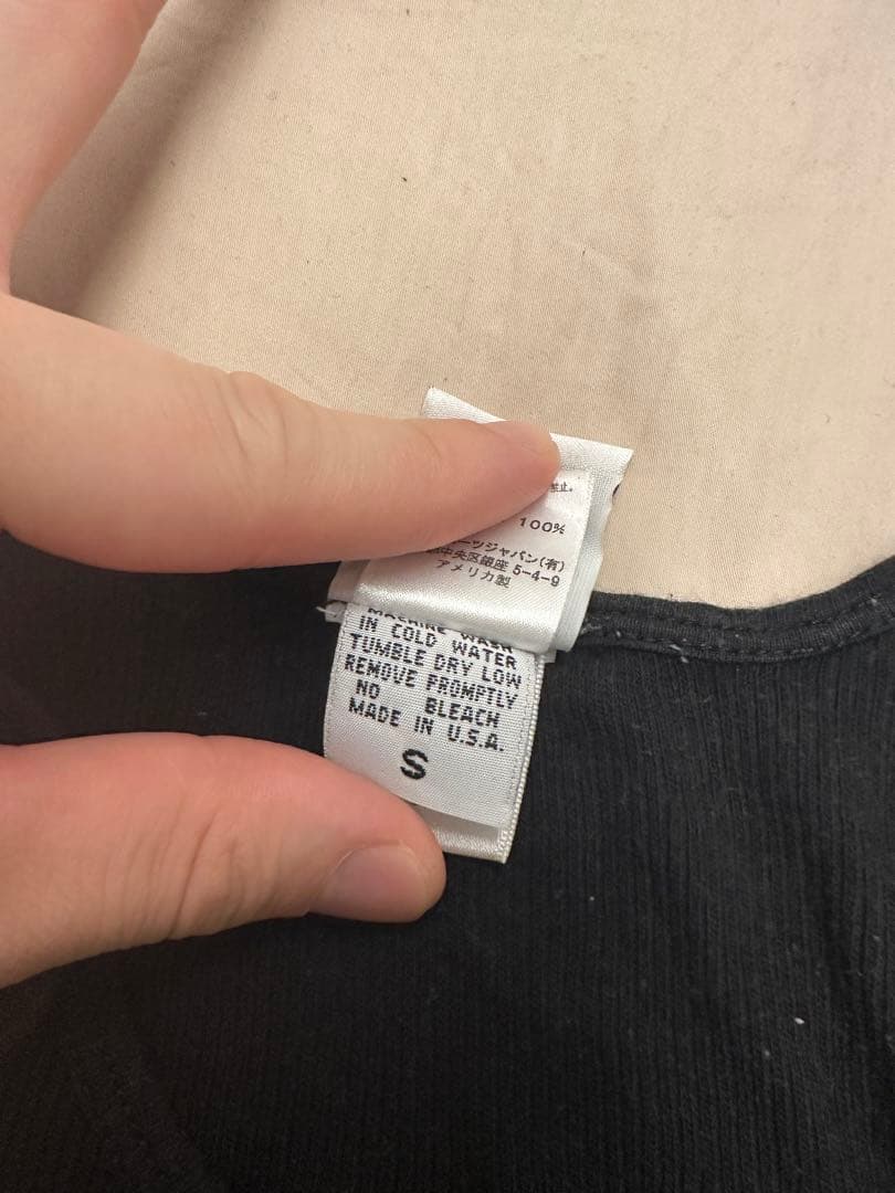 メンズ クロムハーツ タンクトップ Sサイズ(黒)