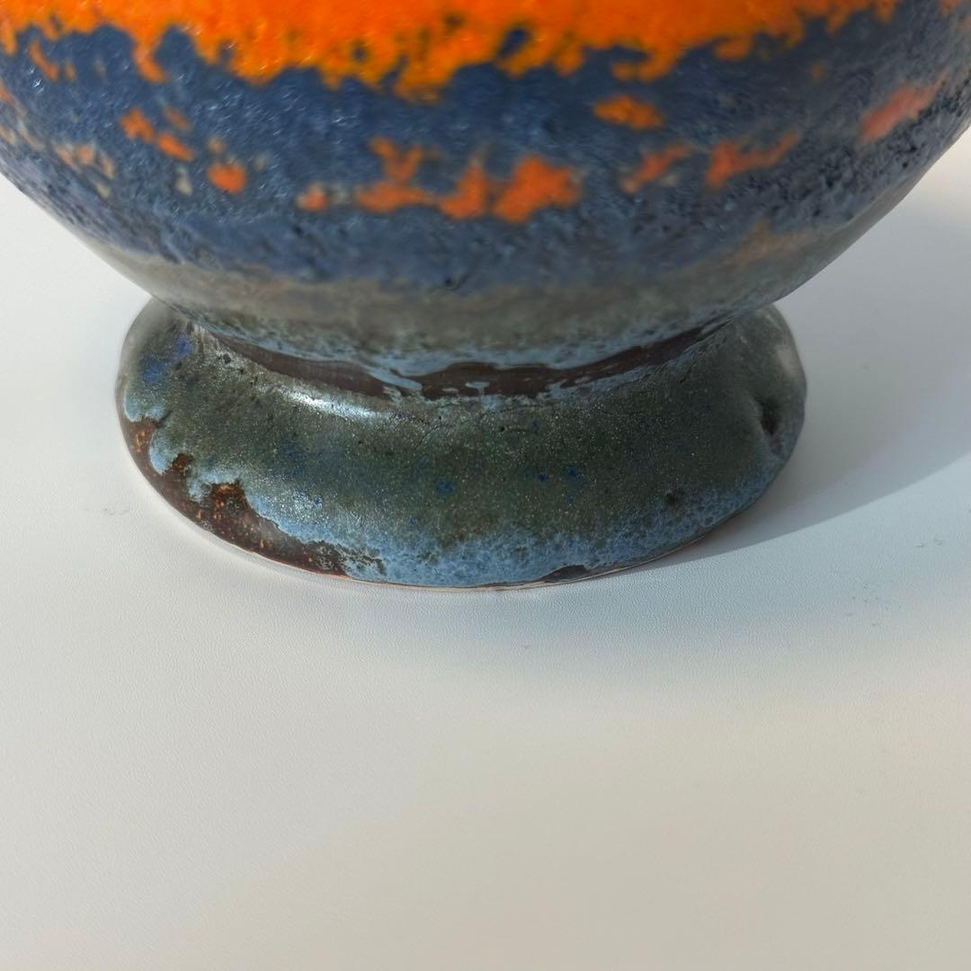 【u-keramik】12cm ファットラバ fat lava ビンテージ 花瓶