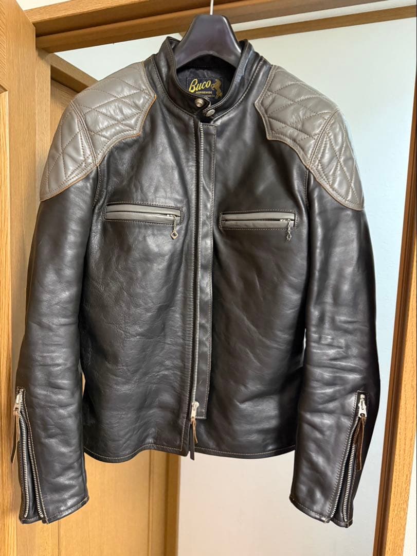 リアルマッコイズ BUCO J100 パット入り ライダース ブコ