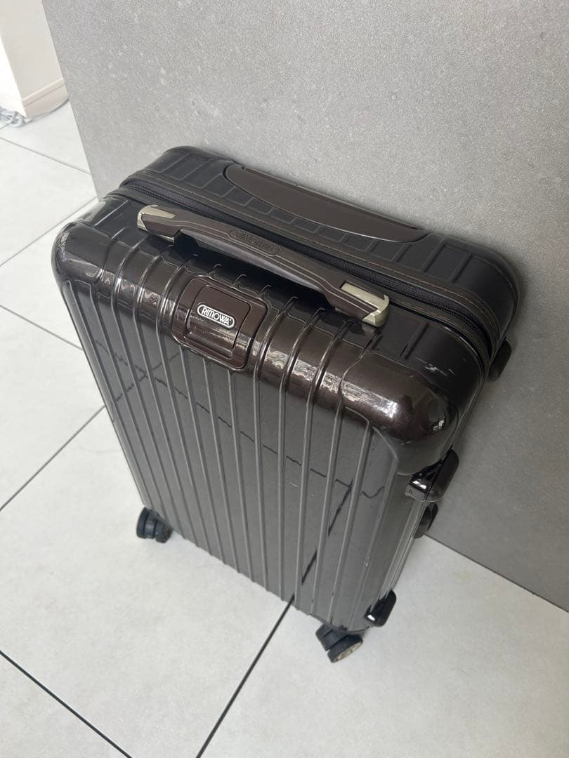 【メル様】RIMOWAサルサデラックス４輪_32㍑（チョコブラウン）機内持込可