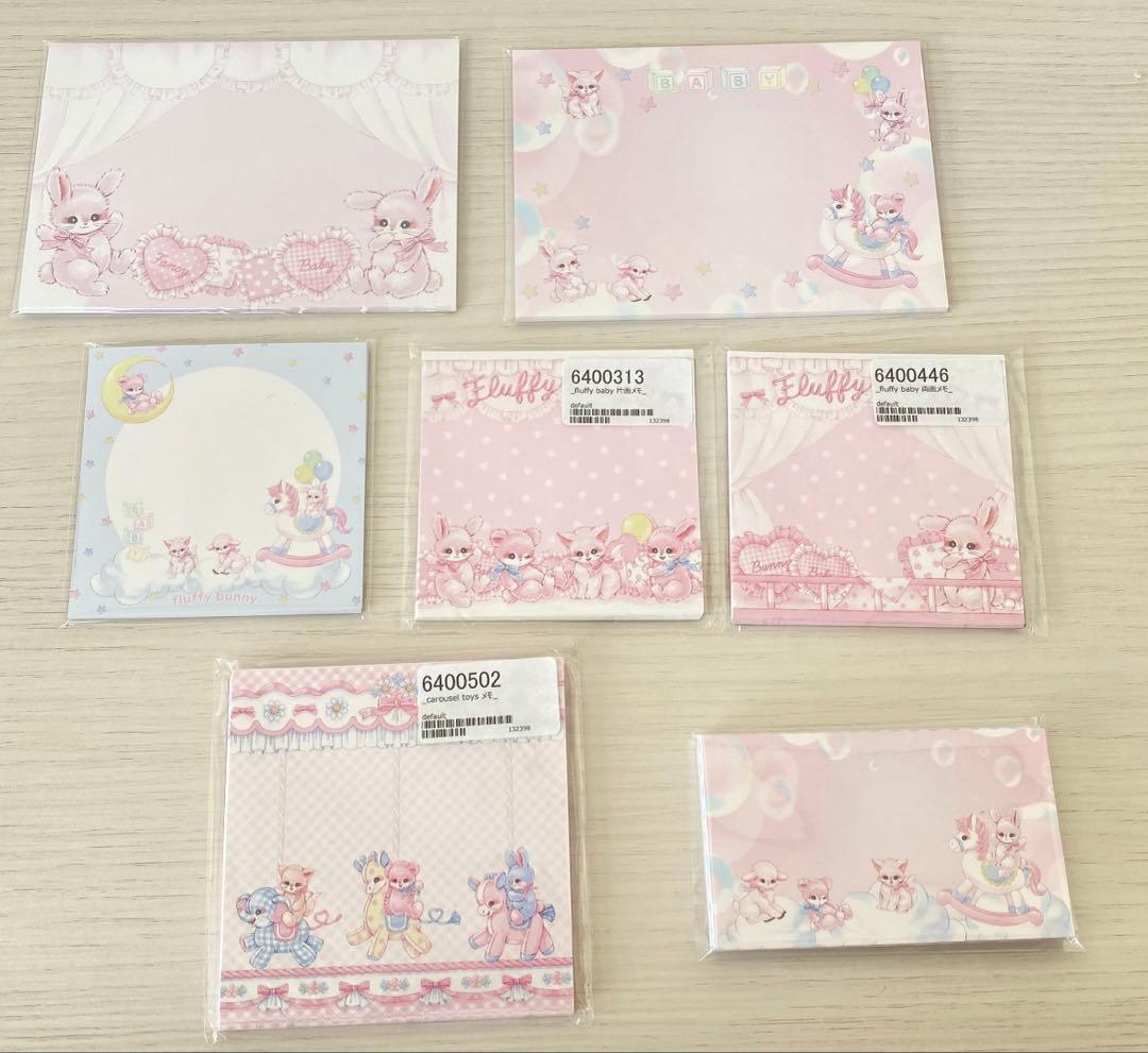 fluffy bunny ペちかさま♡紙モノセット♡