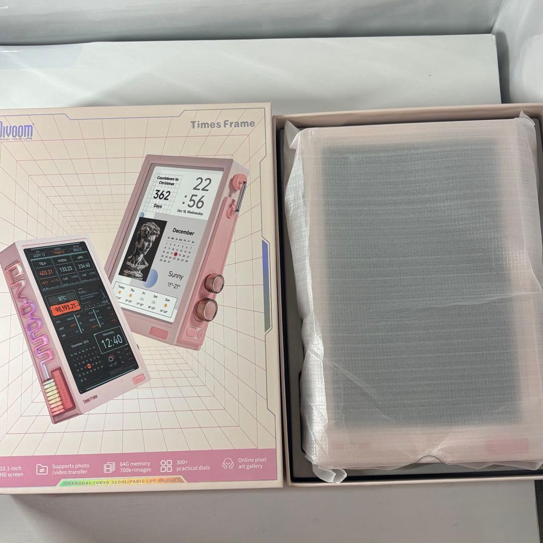 【即日配送】Divoom Times Frame スマートフォトフレーム