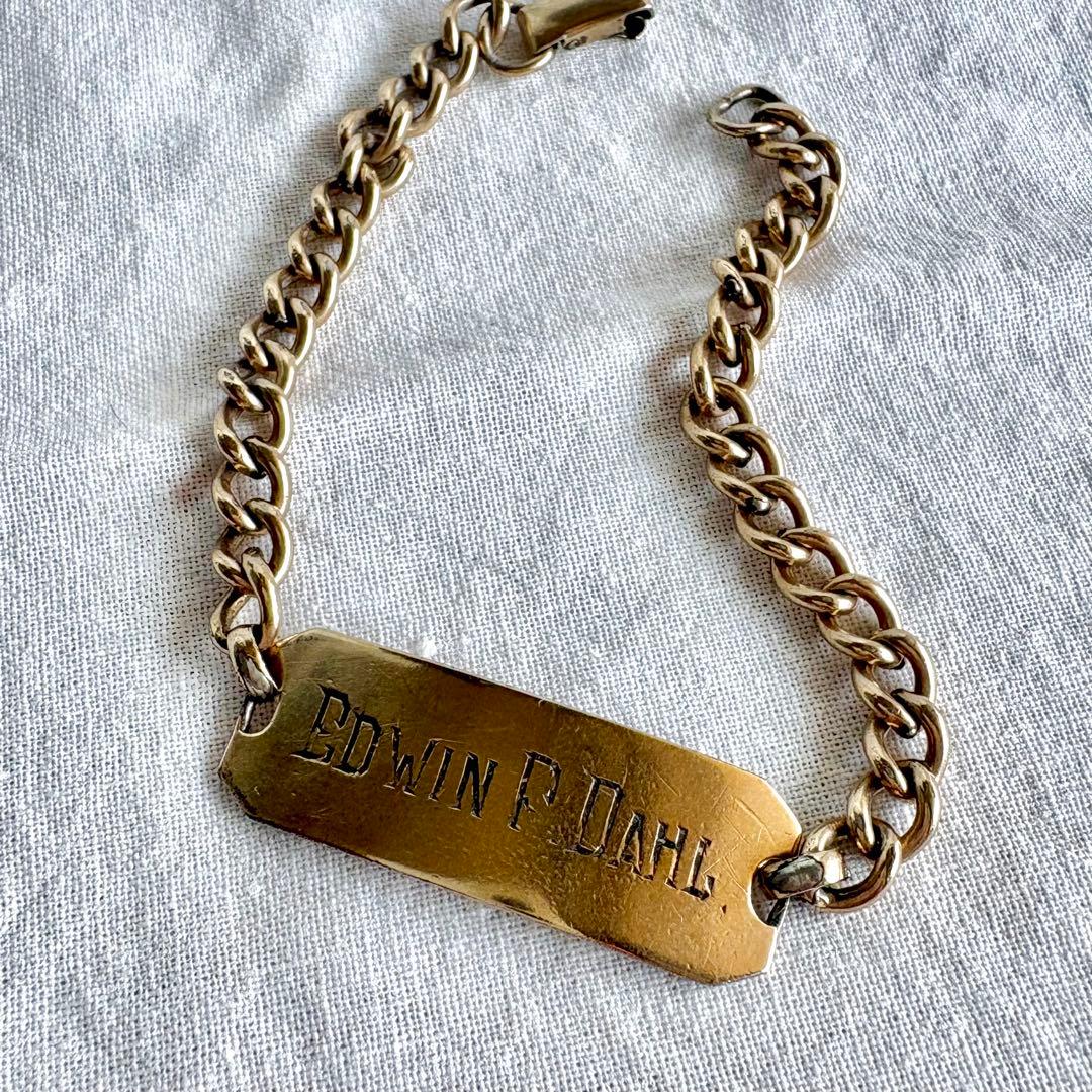 1950’s U.S.Military ID ブレスレット　army navy