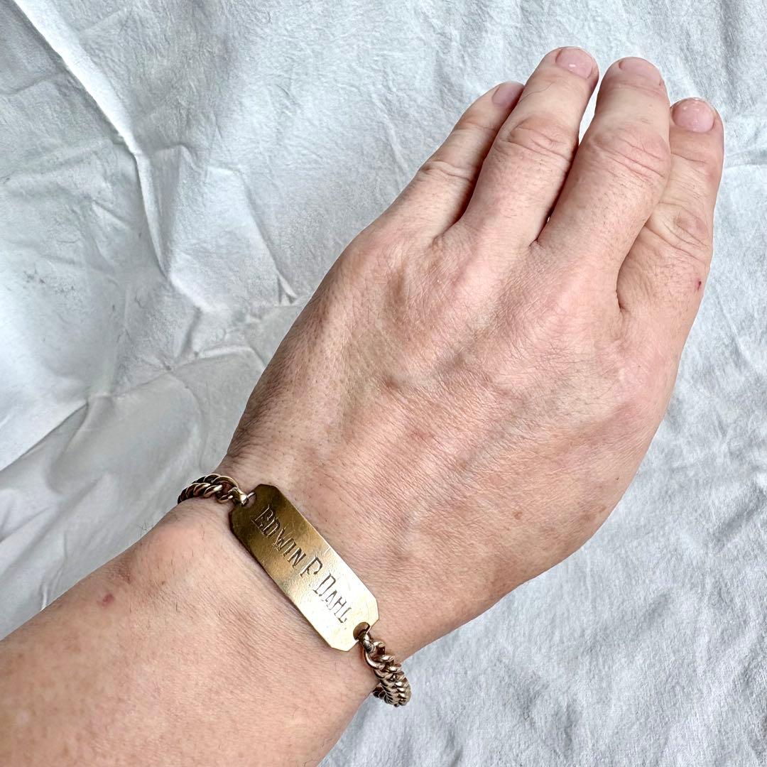 1950’s U.S.Military ID ブレスレット　army navy