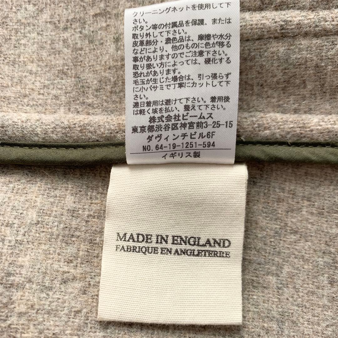 【美品】LONDON TRADITION×BEAMS別注 ダッフルコート グレー