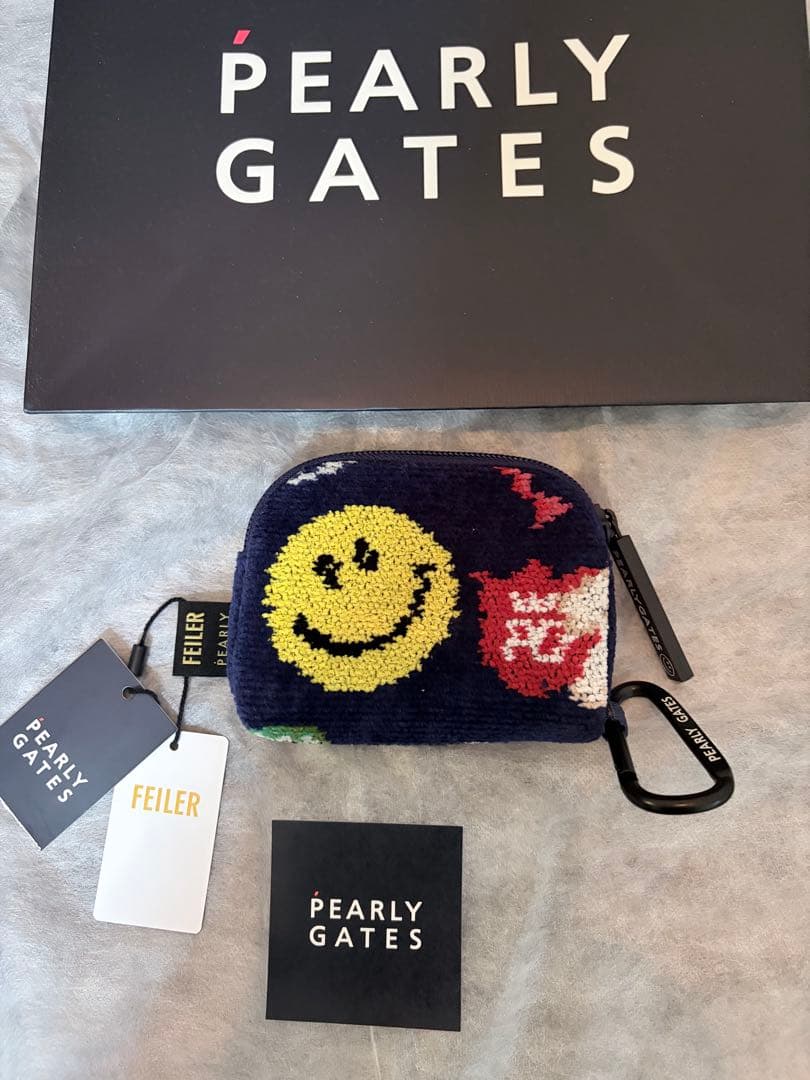 新品］パーリーゲイツ×フェイラー　ボールポーチ